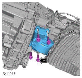 Transfer Case - Removal